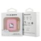 3. Etui Hello Kitty Silicone 3D Kitty Head na AirPods 1/2 - różowe