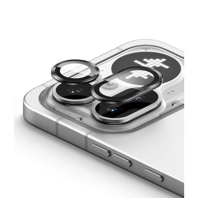 3. Osłona aparatu Ringke Camera Frame Protector 2-Pack na Nothing Phone 4A Pro - czarna