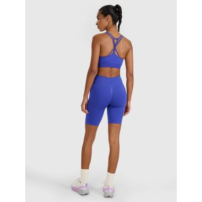 2. Legginsy kolarki treningowe bezszwowe damskie 4F 4FWAW25TFSTF084-36S