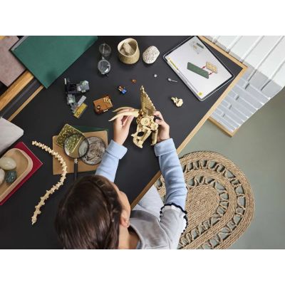 7. LEGO JURASSIC WORLD 76969 Szkielety dinozaurów: czaszka triceratopsa