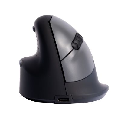 2. Ergonomiczna mysz R-Go Pele HE lewa Bluetooth sidabrina