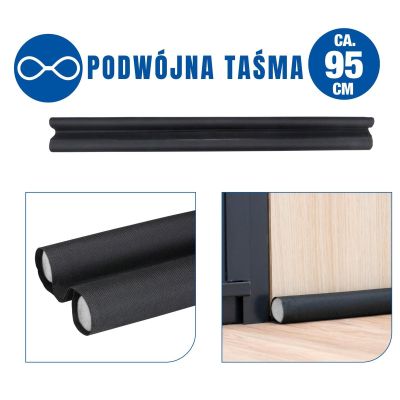 4. USZCZELKA POD DRZWI STOPER DŁ 95CM KINZO