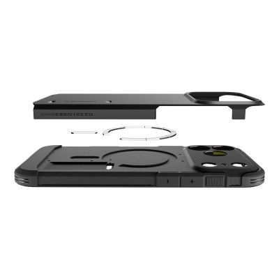 7. Etui Spigen Tough Armor "T" MagSafe na iPhone 17 Pro - szare
