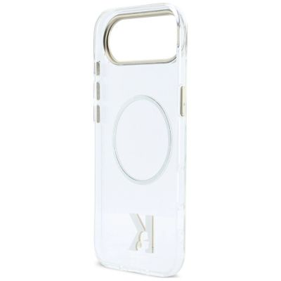 8. Etui Karl Lagerfeld IML K Head Logo MagSafe na iPhone Air - przezroczyste
