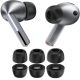 2. Nakładki Tech-Protect Ear Tips do słuchawek Samsung Galaxy Buds 3 Pro w rozmiarach S / M / L - czarne (3 szt.)