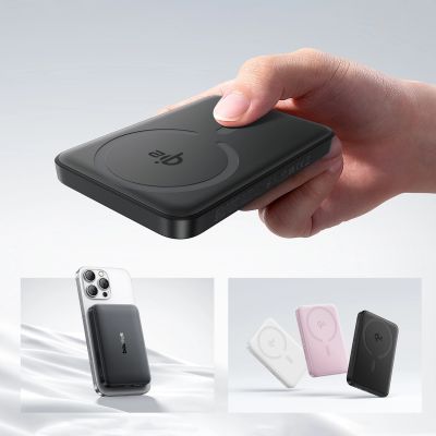 9. Powerbank Baseus EnerFill FM12 10000mAh 22,5W Qi2 kompatybilny z MagSafe z kablem Baseus Simple USB-C 20V/3A 30cm - czarny