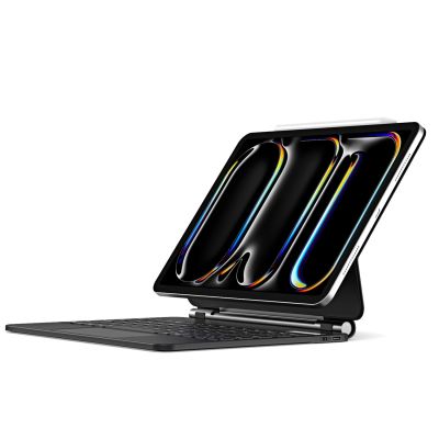 2. Etui Dux Ducis Keyboard (MK Series) z klawiaturą Bluetooth na iPad Pro 11" 2024 - czarna