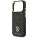 6. Etui Guess 4G Strass Logo MagSafe na iPhone 17 Pro - czarne