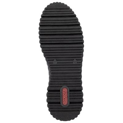 23. Buty na koturnie czarne Rieker W N2501-00