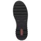 23. Buty na koturnie czarne Rieker W N2501-00