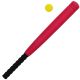 8. KIJ DO BASEBALL JUNIOR 54CM SOFT CZERWONY