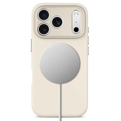 2. Etui Tech-Protect Uniq MagSafe CC na iPhone 18 Pro / 17 Pro - beżowe