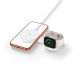 2. Ładowarka bezprzewodowa Tech-Protect A55 2in1 MagSafe 25W QI2.2 + kabel USB-C / USB-C 100 cm - biała