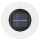 14. LAMPA SOLARNA DYSKOWA 28 LED DO WBICIA W GRUNT LUB MONTAŻU NA ŚCIANIE