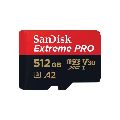2. SANDISK EXTREME PRO microSDXC 512GB 200/140 MB/s A2