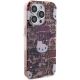 4. Etui Hello Kitty IML Tags Graffiti na iPhone 15 Pro Max - różowe