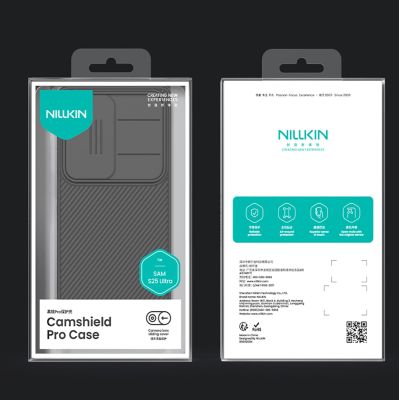 12. Etui Nillkin CamShield Pro na Samsung S25 Ultra z osłoną na aparat - czarne
