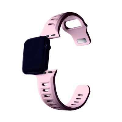 10. Pasek silikonowy 3mk Silicone Watch Strap do Apple Watch 38 / 40 / 41 mm - różowy