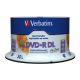 Płyta DVD+R 8.5GB 8X DOUBLE LAYER/WIDE PRINTABLE SURF 50ER SPIN