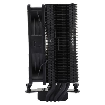 4. Thermalright Assassin Spirit 120 EVO Procesor Chłodnica powietrza 12 cm Czarny 1 szt.