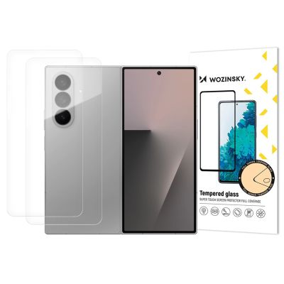 Folia ochronna Wozinsky TPU typu full body na Samsung Galaxy Z Fold 7, zestaw 2 sztuk