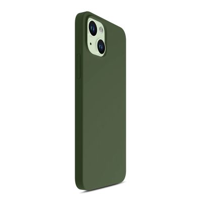 7. Etui 3mk Hardy Silicone MagCase na iPhone 15 Plus - zielone