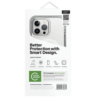 7. Etui UNIQ LifePro Xtreme Magclick Charging do iPhone 15 Pro Max - przezroczysto-srebrne