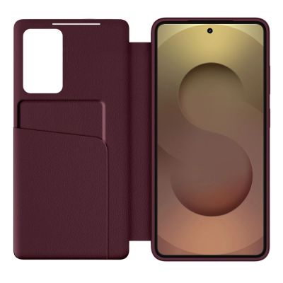 2. Etui Tech-Protect Smart Wallet na Samsung Galaxy A57 5G - bordowe