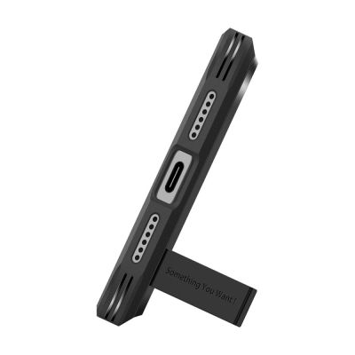 6. Etui Spigen Tough Armor "T" MagSafe na iPhone 17 Pro Max - czarne