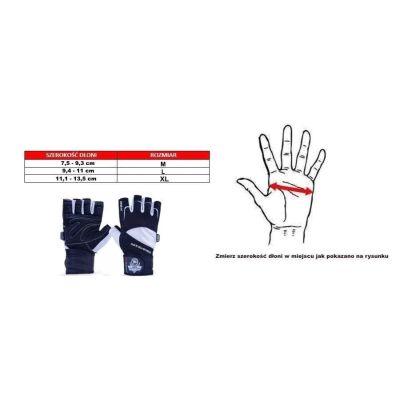 12. Rękawiczki na siłownię | WG-162 | M