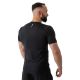 35. Rashguard krótki rękaw czarny BlackRS - S
