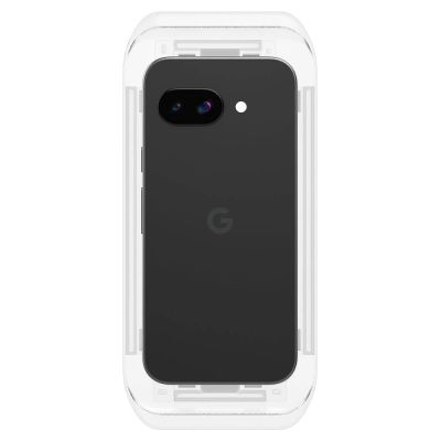 7. Szkło hartowane Spigen Glas.TR "Ez Fit" 2-pack na Google Pixel 9A - przezroczyste