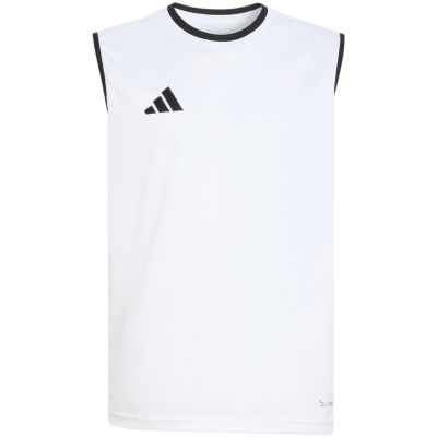 2. Koszulka dla dzieci adidas Entrada 26 Sleeveless Jersey biała KB3935