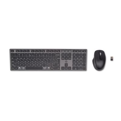 Zestaw klawiatura + mysz HP 720 Multi-Device Rechargeable Wireless Keyboard and Mouse Combo bezprzewodowe z akumulatorem czarne 9T5A9AA