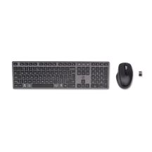 Zestaw klawiatura + mysz HP 720 Multi-Device Rechargeable Wireless Keyboard and Mouse Combo bezprzewodowe z akumulatorem czarne 9T5A9AA