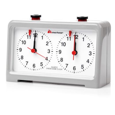 Zegar szachowy Meteor 24320, kolor szary