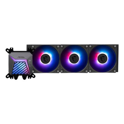 2. MSI MAG Coreliquid A15 360 Płyta główna, Procesor Chłodnica cieczy all-in-one 12 cm Czarny 1 szt.