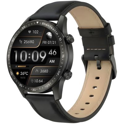 6. Smartwatch Gravity Czarny 2 Paski GT10-2