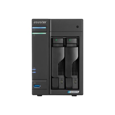 3. NAS Asustor AS6702T Lockerstor 2 Gen2; Tower; 2x (3.5" SATA HDD/ 2.5" SSD); Intel Celeron N5105; 4GB DDR4 SODIMM (max. 16GB), 2x 5Gb, 4x M.2 2280 NVMe PCIe 3.0, 2x USB  3.2 Gen 2, 1x HDMI 2.0b