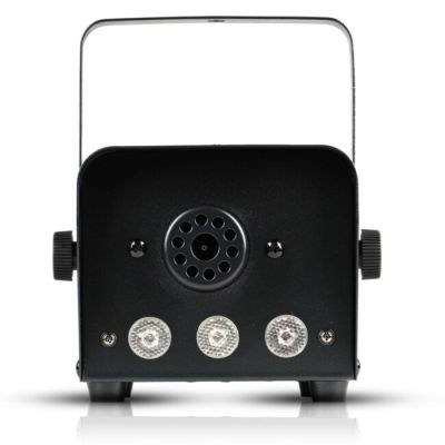 4. LIGHT4ME FM 500 LED V2 - Wytwornica dymu/mgły, pilot bezprzewodowy, moc 500W, efekt świetlny 3x1W RGB