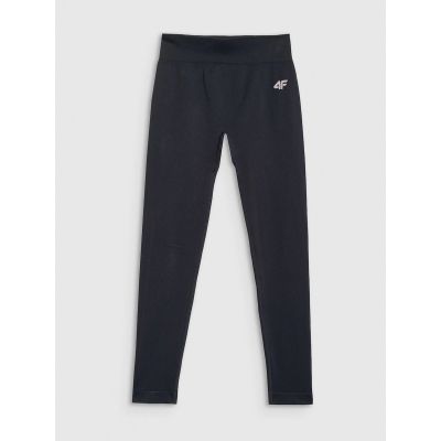 7. Legginsy sportowe bezszwowe dziewczęce 4F 4FJRSS26TFTIF518-20S