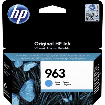 14. HP 963 oryginalny wkład atramentowy błękitny