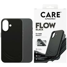 Etui CARE by PanzerGlass Feature FLOW MagSafe na iPhone 17 - czarne