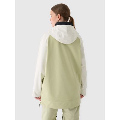 2. Bluza snowboardowa z softshellu membrana 5000 damska 4F 4FWAW24TSOFF289-44S