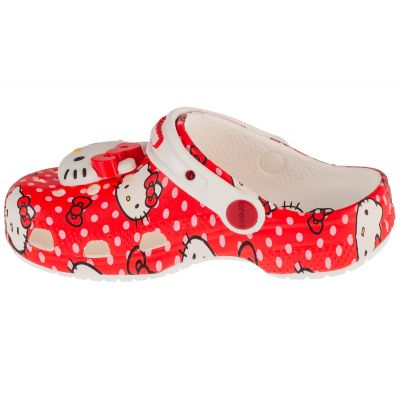 2. Klapki Crocs Classic Hello Kitty Red Clog K Jr 210576-90H