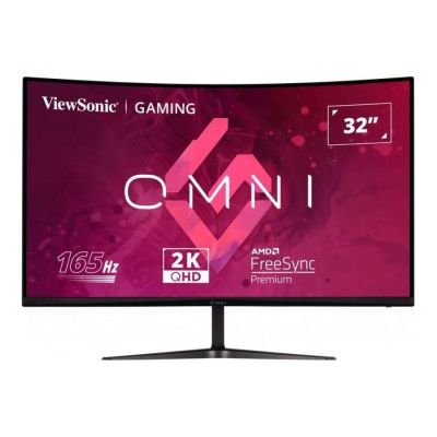 11. Viewsonic VX Series VX3218C-2K monitor komputerowy 81,3 cm (32") 2560 x 1440 px Quad HD LED Czarny