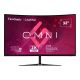 11. Viewsonic VX Series VX3218C-2K monitor komputerowy 81,3 cm (32") 2560 x 1440 px Quad HD LED Czarny