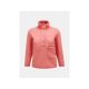 5. Bluza Peak Performance W Fleece Snap T różowy