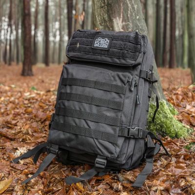 20. Plecak turystyczny Offlander Survival 43L OFF_CACC_07BK