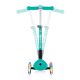 8. Hulajnoga 3-kołowa Globber Foldable Lights Emerald Green Jr 437-107